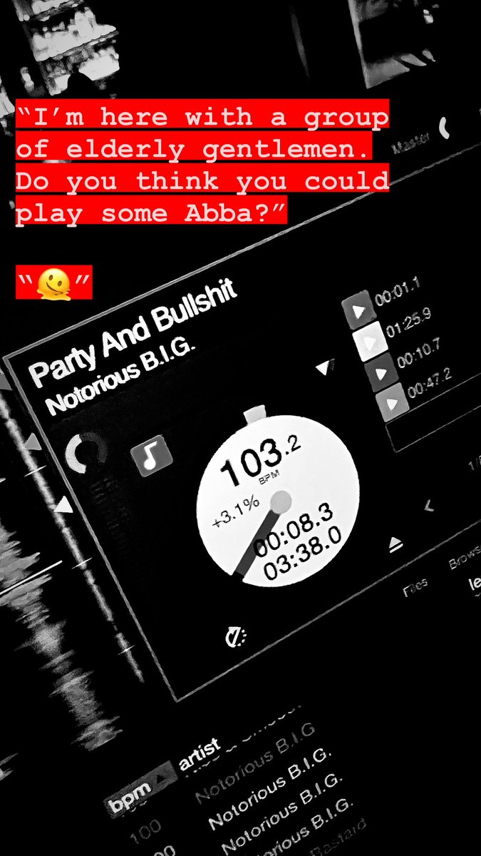 How’s your night going?