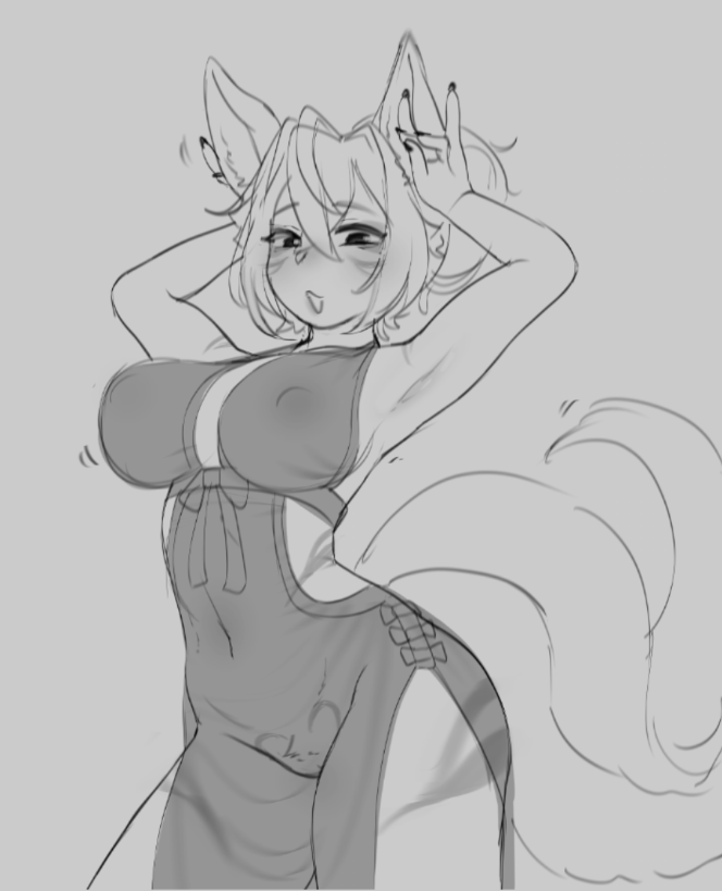 old sketch.. wan wan!