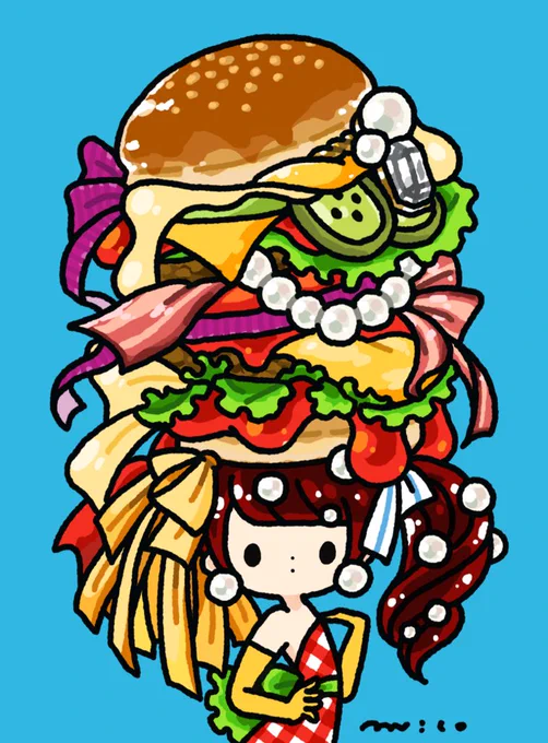    #今日は何の日 #ハンバーガーの日 (2021)