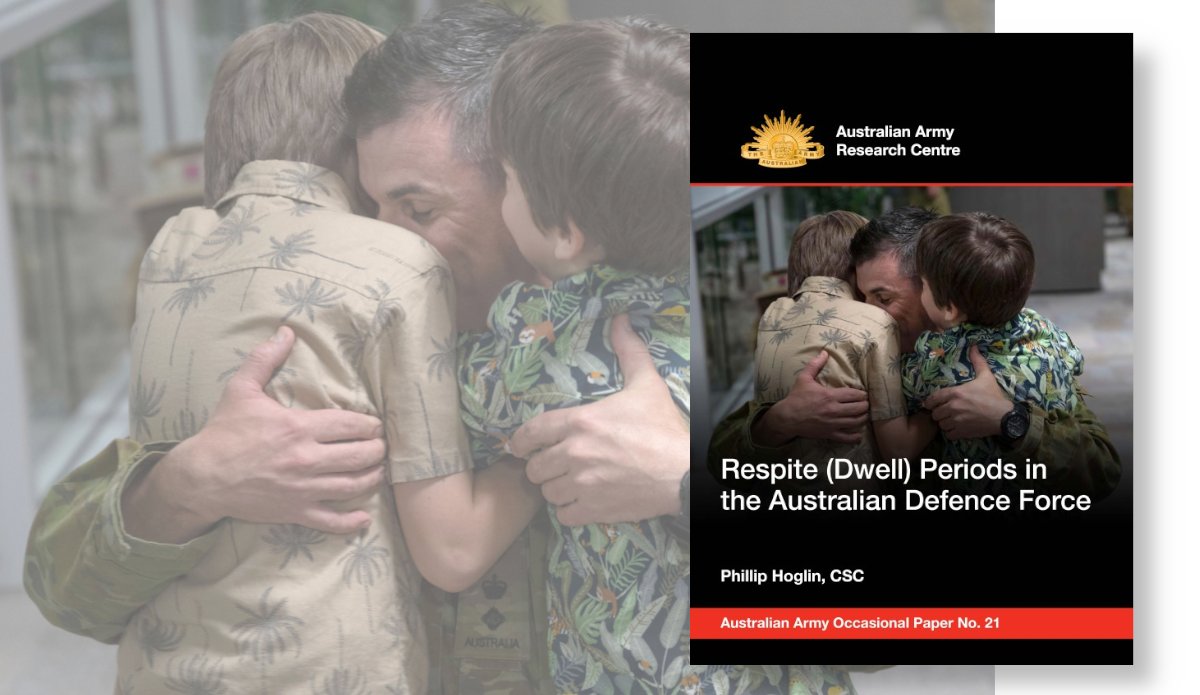 Reflecting on recently introduced ADF-wide respite policy, Phillip Hoglin identifies challenges to achieving consistent respite policy, applied and academic approaches and, based on his analysis, provides several workable options. researchcentre.army.gov.au/library/occasi… #AusArmyResearch
