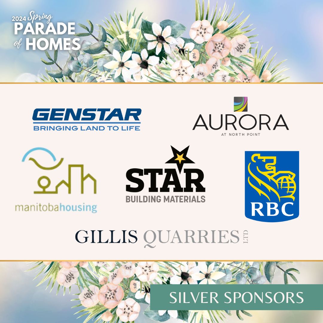 Hats off to our incredible 2024 Spring Parade of Homes Silver Sponsors! 🎩 #paradeofhomesmb