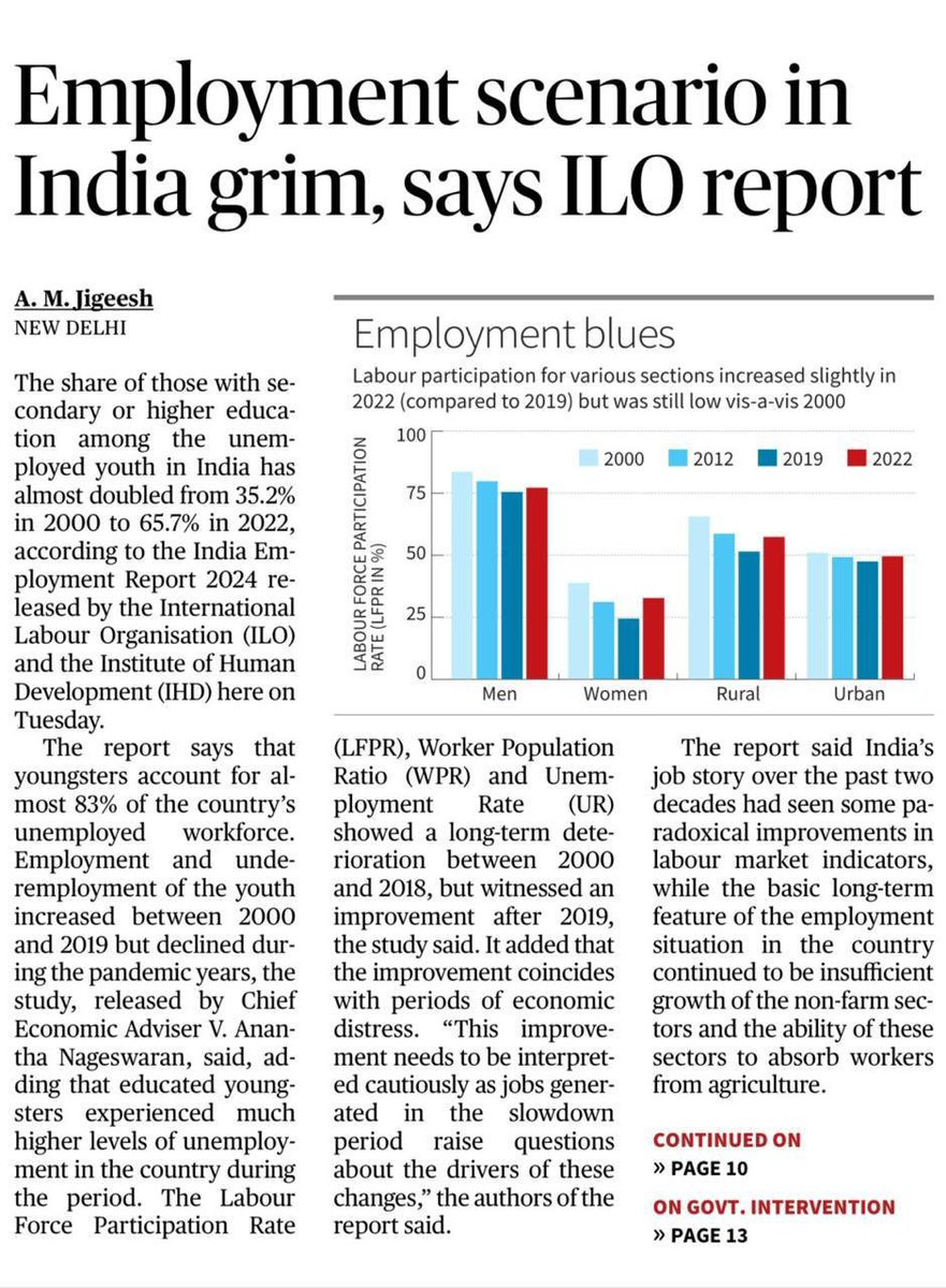 The voice of unemployed youth will shape tomorrow’s India. 
#UnemploymentInIndia