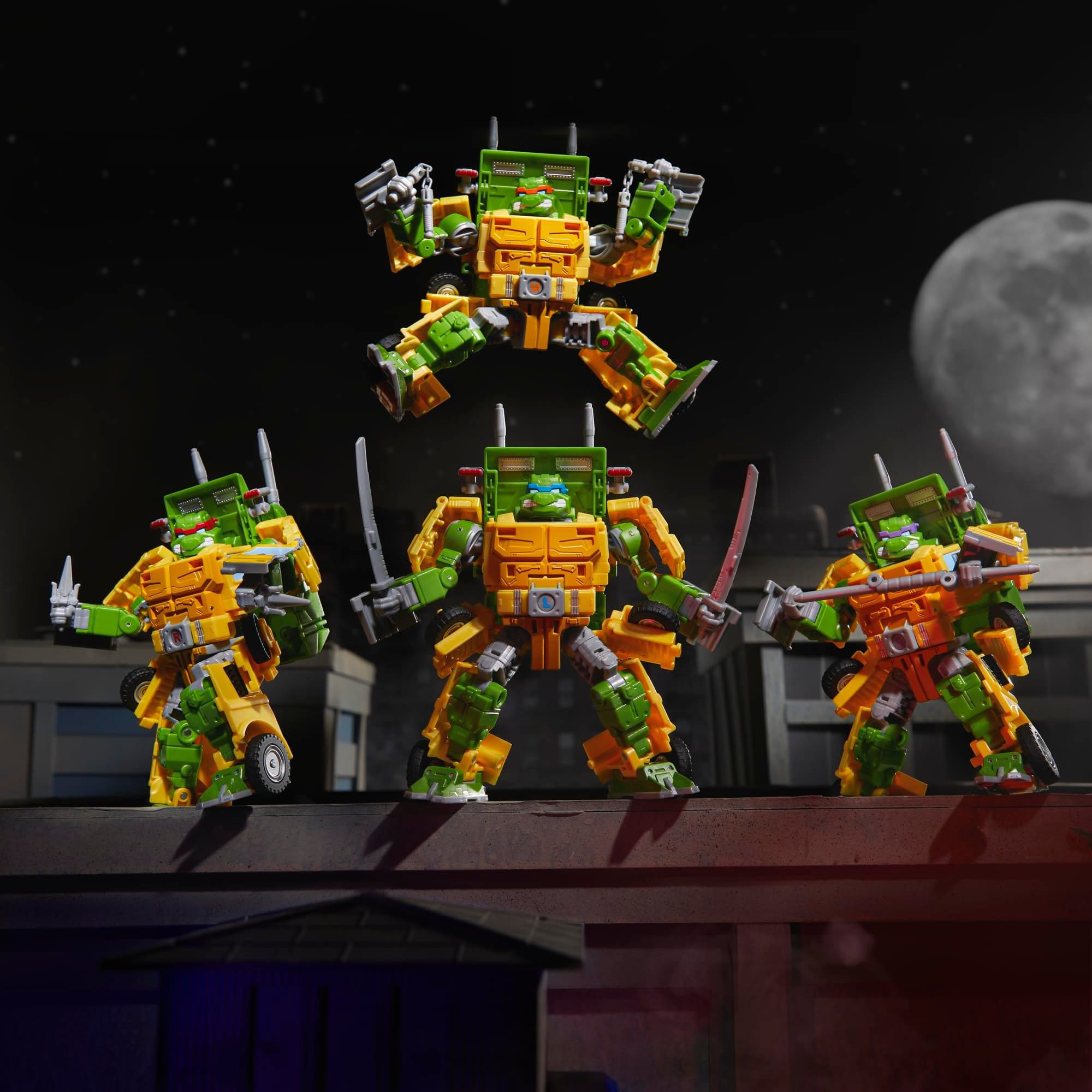 Transformers News: The TMNT Transformers Crossover is a Turtle Van that Transforms into your Favourite Turtle