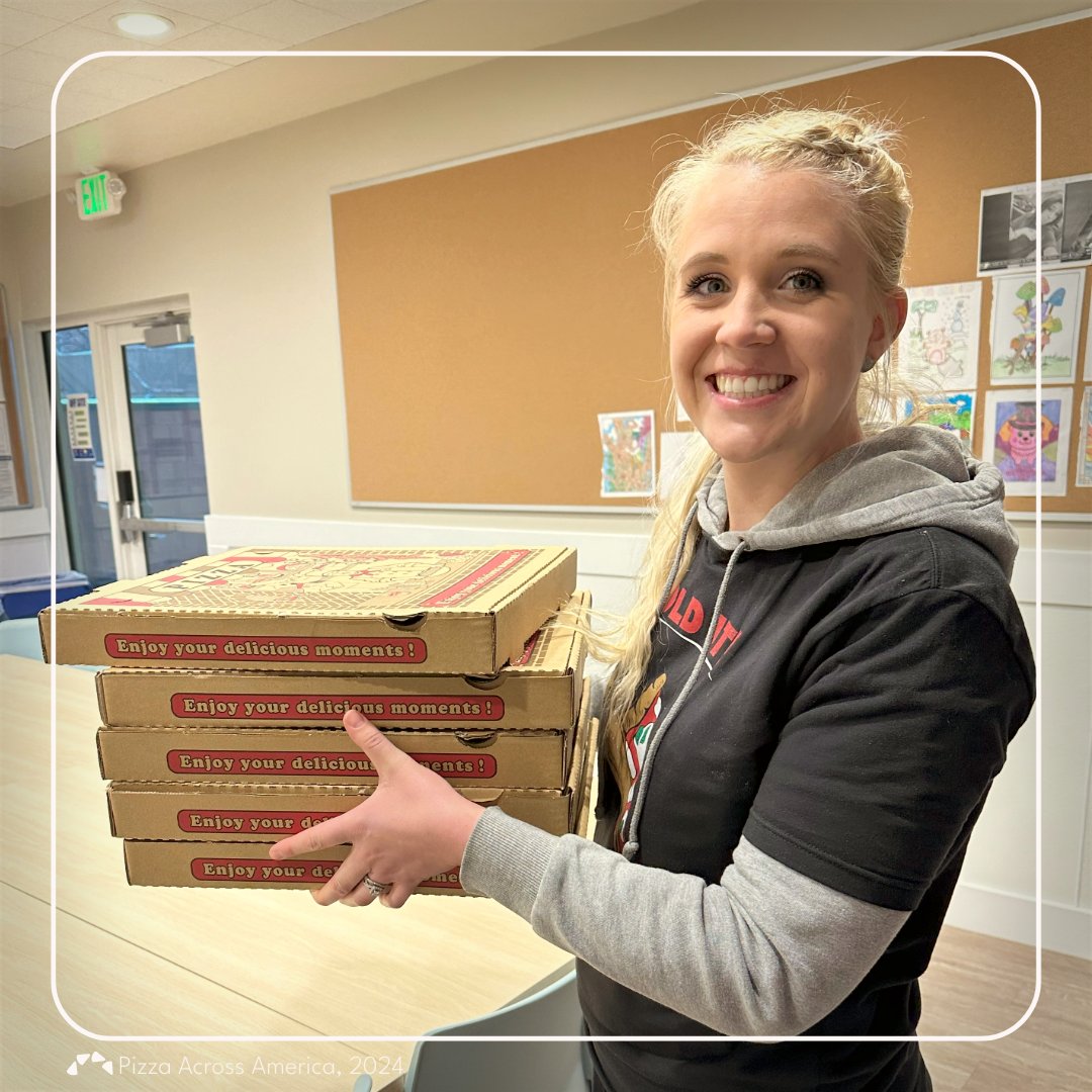 A HUGE shoutout to Pizzeria Tasso for their #PizzaAcrossAmerica contribution! They donated and delivered 10 pizza boxes to Shelter Kids SLC🍕 Help pizzerias support their local hunger relief centers by donating to our #PieItForward project! Donate now: sliceouthunger.org/pie-it-forward