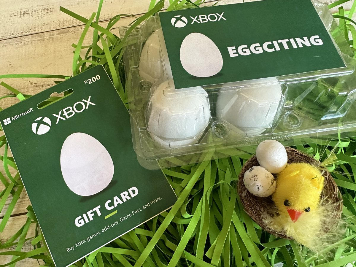 Are you ready to set out on an #Easter gaming adventure? These holidays you can hop into the world of gaming fun with the #Xbox Gift Card! You can buy a R500 Xbox Gift Card and only pay R450 from participating retailers. #BuyGiftGame #JoinTheXboxFamily #XboxGiftCard