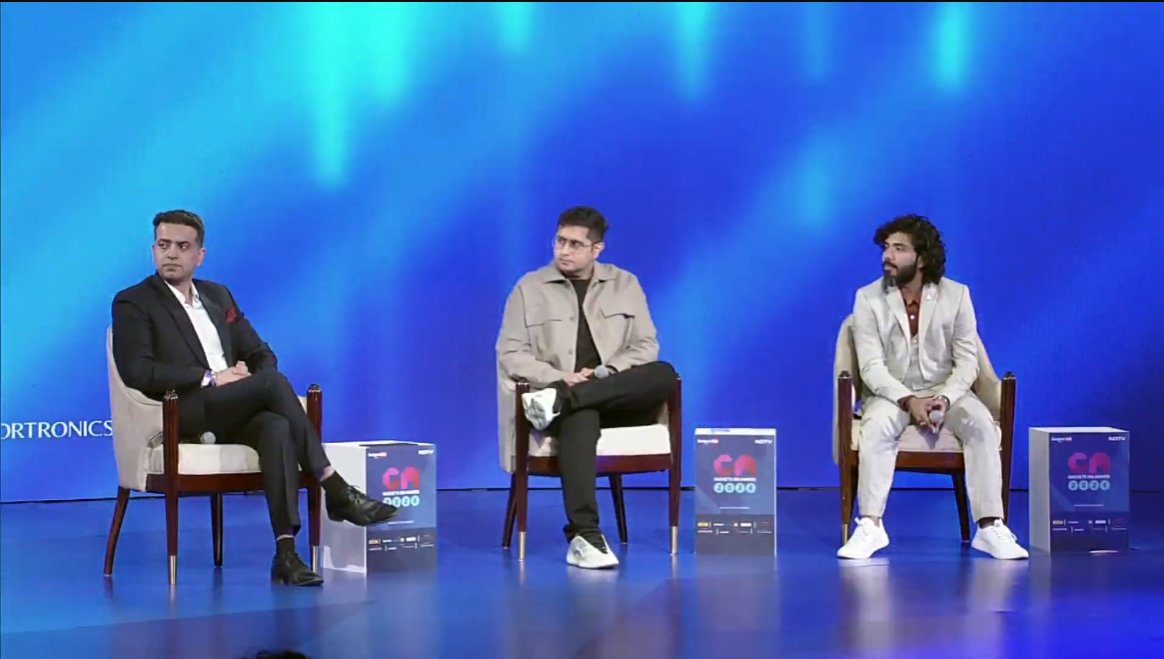 Industry experts are live at the NDTV #Gadgets360Awards, delving into how AI and smartphones are shaping our future. Tune in: youtube.com/watch?v=7S2co6… @Himanshu_POCO | @Tarunpathak | @SharanPillai | @arorasaurabh25