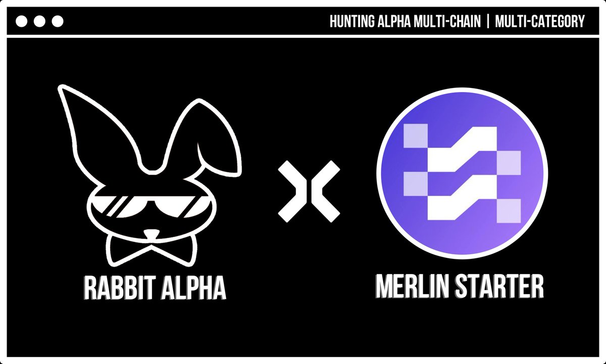 RabbitXAlpha's tweet image. Rabbit Alpha🤝MerlinStarter

🧙‍♀️ Win Merlin's Spellbook!
1⃣ #Merlinstarter's token airdrop
2⃣ Whitelist access for IDOs

We're giveaways 5 WL Merlin Spellbooks
✅ Follow @Merlin_Starter @RabbitXAlpha 
🔄 Retweet + Comment Merlin EVM address
⏰ Reward 12 hours! ⏰

@Merlin_Starter,…