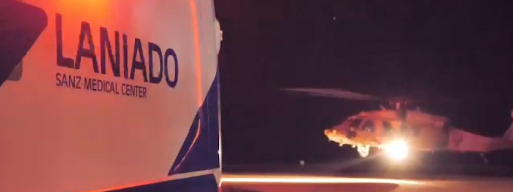 laniadouk's tweet photo. Night ops success! 🚁✨ Laniado Hospital's helipad lit up for an emergency drill with Air Force heroes, perfecting swift patient reception &amp; lifesaving coordination. #ReadyToSaveLives #israel https://t.co/2wBnavCB4A