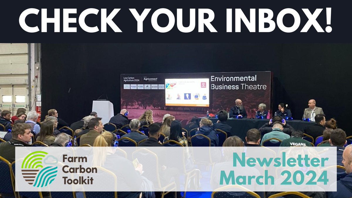 👀LOTS of practical info in our March newsletter, which went out to 5, 927 subscribers this morning. Pls check your inboxes--and dreaded spam folders! Advice on sustainable rotations, how to avoid ‘double counting’ your carbon & more👇 mailchi.mp/farmcarbontool… #soil #soilhealth