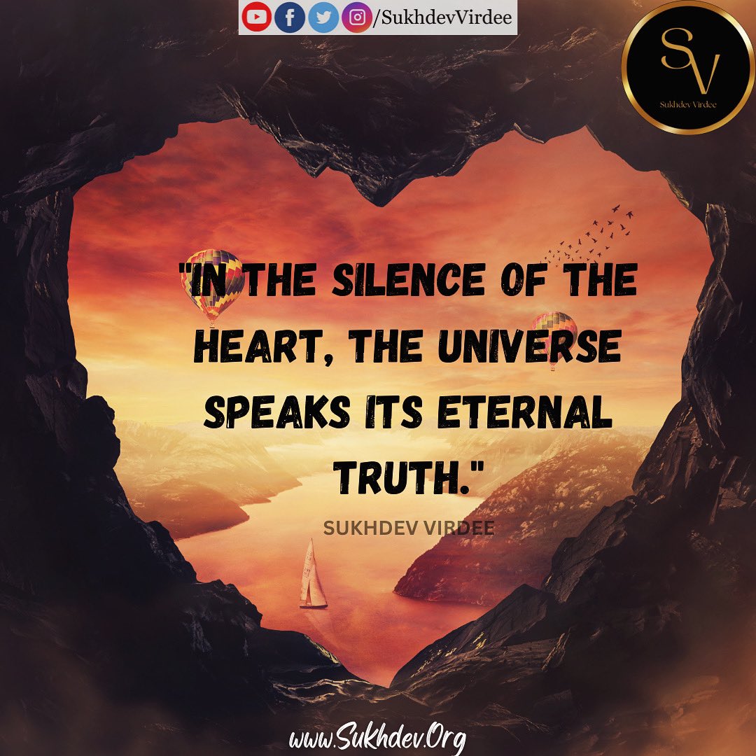 sukhdevonline's tweet image. All words arise and subside in Silence 🤫 #nonduality #nondual #nondualism #advaita #sukhdevvirdee