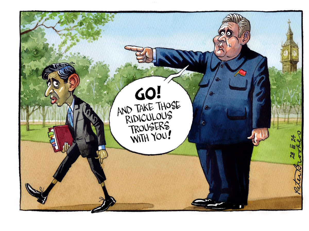 My cartoon Thursday @TheTimes….