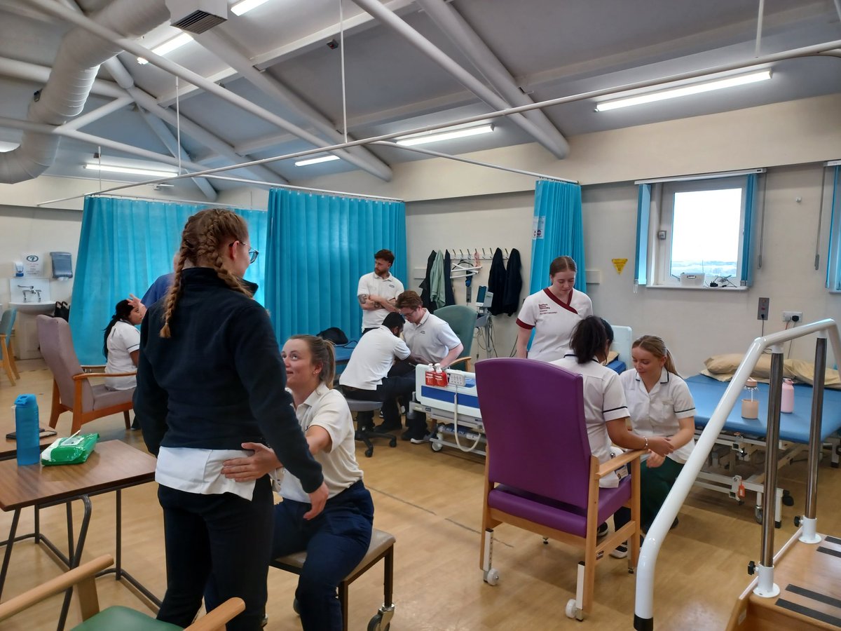 Thank you to Tim for delivering a wonderful therapeutic handling session to our Band 5 therapists and students. A great opportunity to practice handling skills and learn new ways to facilitate movement!