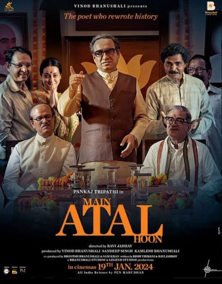 This is a must watch life of a poet who wasn’t a dirty politician.It’s of course a eulogy of one of India’s greatest political leaders,Atal Bihari Vajpayee.It ends abruptly at the Kargil victory The present BJP fans must watch so must most South Indians