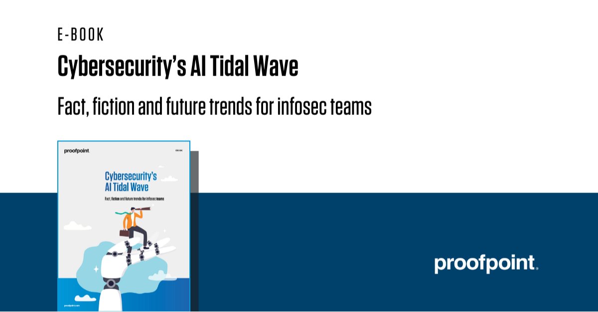ederouet's tweet photo. Unlock the power of #artificialintelligence (#AI) in your security program with @Proofpoint's comprehensive e-book.

Discover the latest trends, strategies, and insights that will equip you to navigate the evolving cyber threat landscape effectively. https://t.co/9spjIly7aR https://t.co/kUqT06deek