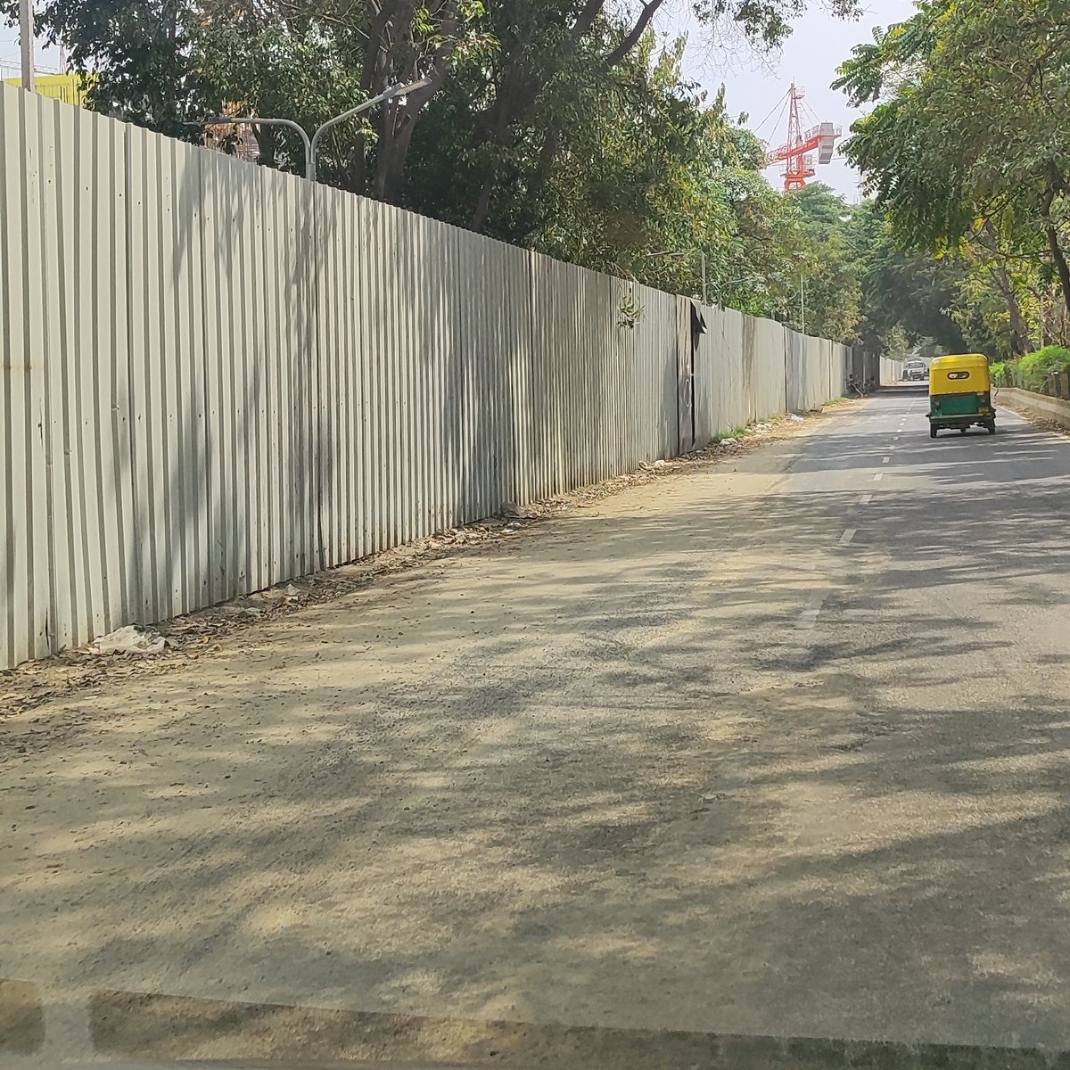 Thank you <a href="/CPCB_OFFICIAL/">Central Pollution Control Board</a> <a href="/noida_authority/">NOIDA Authority</a> <a href="/CeoNoida/">CEO, NOIDA Authority</a> for such a good cleaning condition of the road at sec 50 opposite Meghdutam apartment, under construction mall.
Mitti ka dhar pichle 1 month se esse hi koi hatana wala nahi.