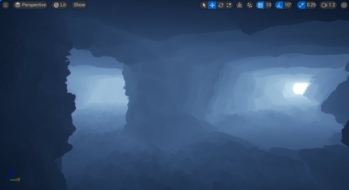 Peep this whiteboxed tunnel I worked on using #UnrealEngine5  - care to share your own level progress? From block-out stage to its current stage!
#GameDev #Whiteboxing #LevelDesign