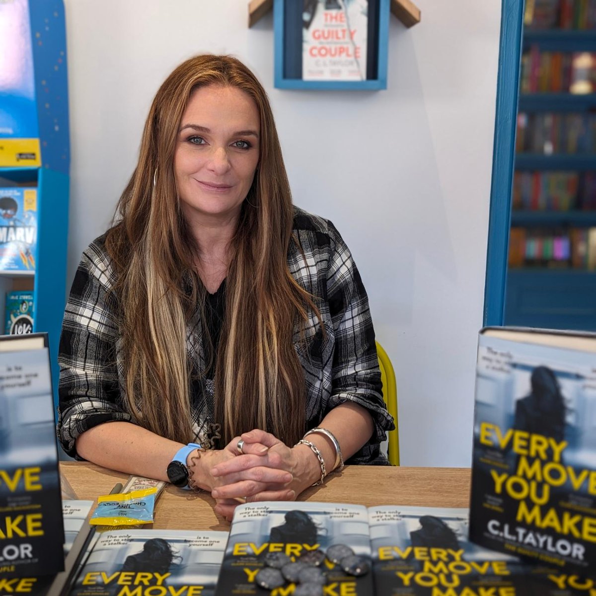 It's publication day for Every Move You Make! Stalking victims try to turn the tables on their stalkers but it doesn't go to plan... 'I absolutely loved it!' @lisajewelluk waterstones.com/book/every-mov… amazon.co.uk/Every-Move-You… Signed bookplate copies: cltaylorauthor.com/novels/signed-…