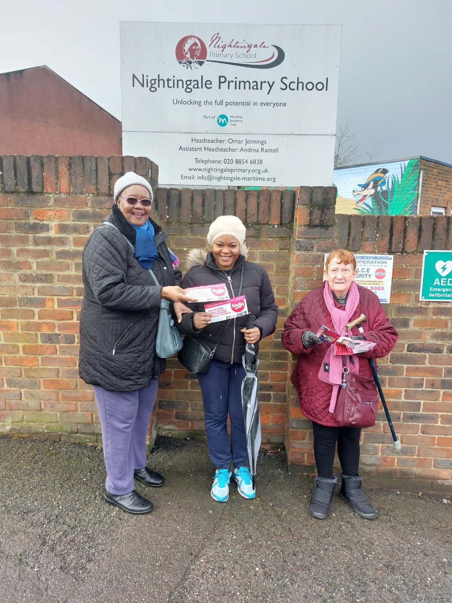 And lastly thanks to aunties Susan and Jackie for their continued support for @UKLabour & @SadiqKhan.