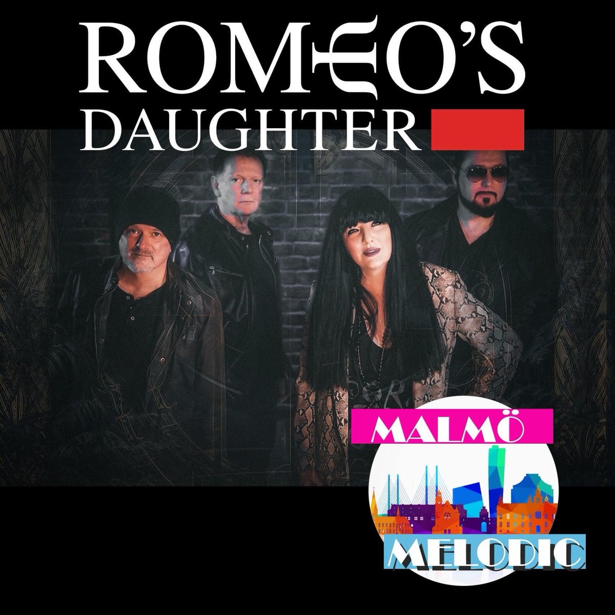 🇸🇪SWEDEN!!!🇸🇪 Don’t miss @romeosdaughter performing live in Sweden for the very first time on Saturday 27th July 2024 at The Malmö Melodic music festival! TICKETS: malmomelodic.com #Sweden #Malmo #MalmoSweden #MalmoMelodic #RomeosDaughter #RomeosDaughterAOR #AOR #Music