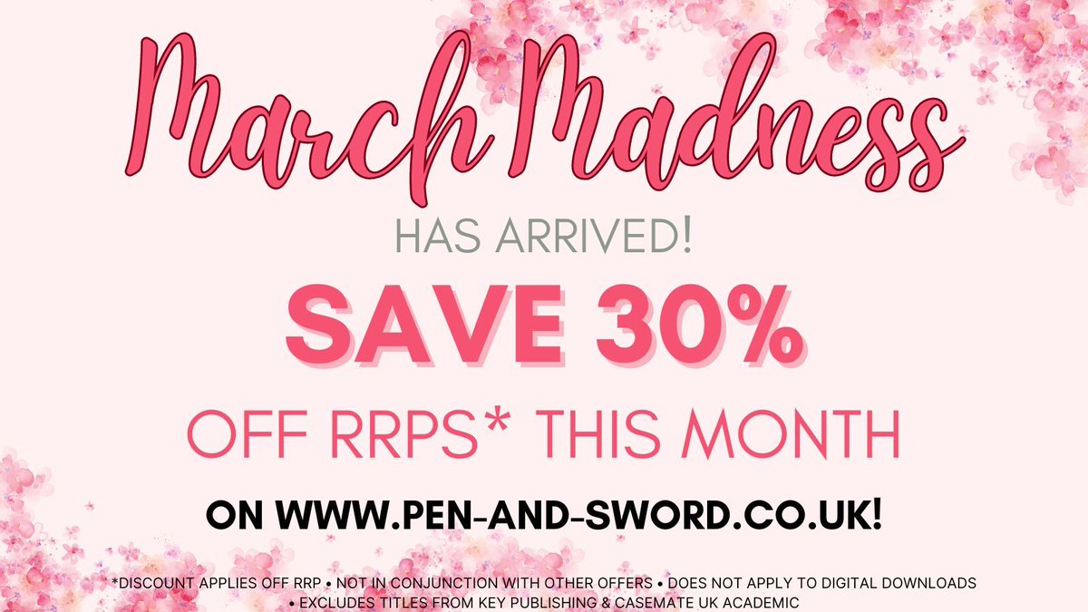 🚨 📚 Hurry! Last chance to save on our March Madness sale! 📚 🚨 Save 30% off throughout March on our website 💸 Hurry, grab your favourite items now! 🛍️🌸 👉 buff.ly/2J2c938