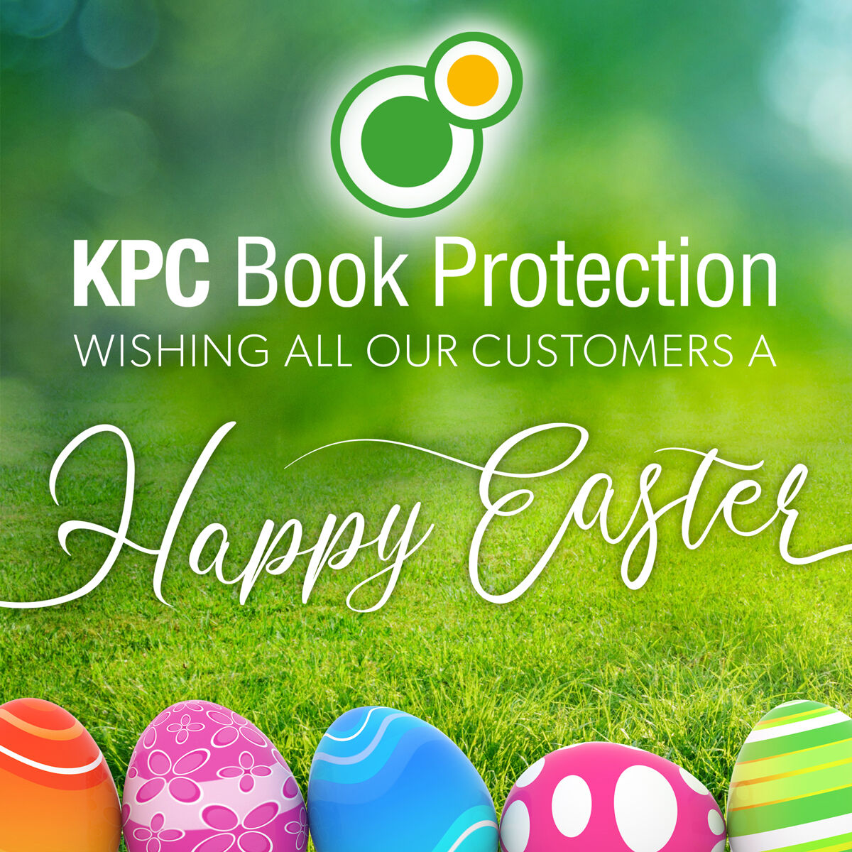 KPCBookProtect's tweet photo. 🐣 Happy Easter from KPC!

We are closed from Friday 29th March and will reopen as normal from 8:30am Tuesday 2nd April.

We hope you have a great bank holiday weekend.

#KPC #BookProtection #OpeningTimes https://t.co/S29xwqzO5c