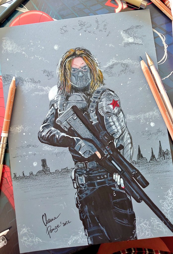 ¡Buenos días y feliz Jueves!
#art #WinterSoldier