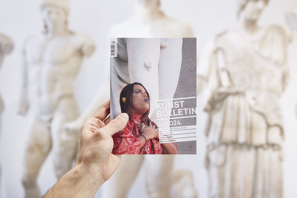 Unsere neue Ausgabe ist da!
Im Fokus: #GuerreirodoDivinoAmor #BiennalediVenezia #TraceyRose #KunstmuseumBern #huberhuber #KunstmuseumOlten #BenoîtBillotte #KunstZeugHaus #RapperswilJona #JeanneJacob #CAN #Neuchâtel #LaurentGüdel #JulietteHenrioud #LaRada #Kunstbulletin #artlist