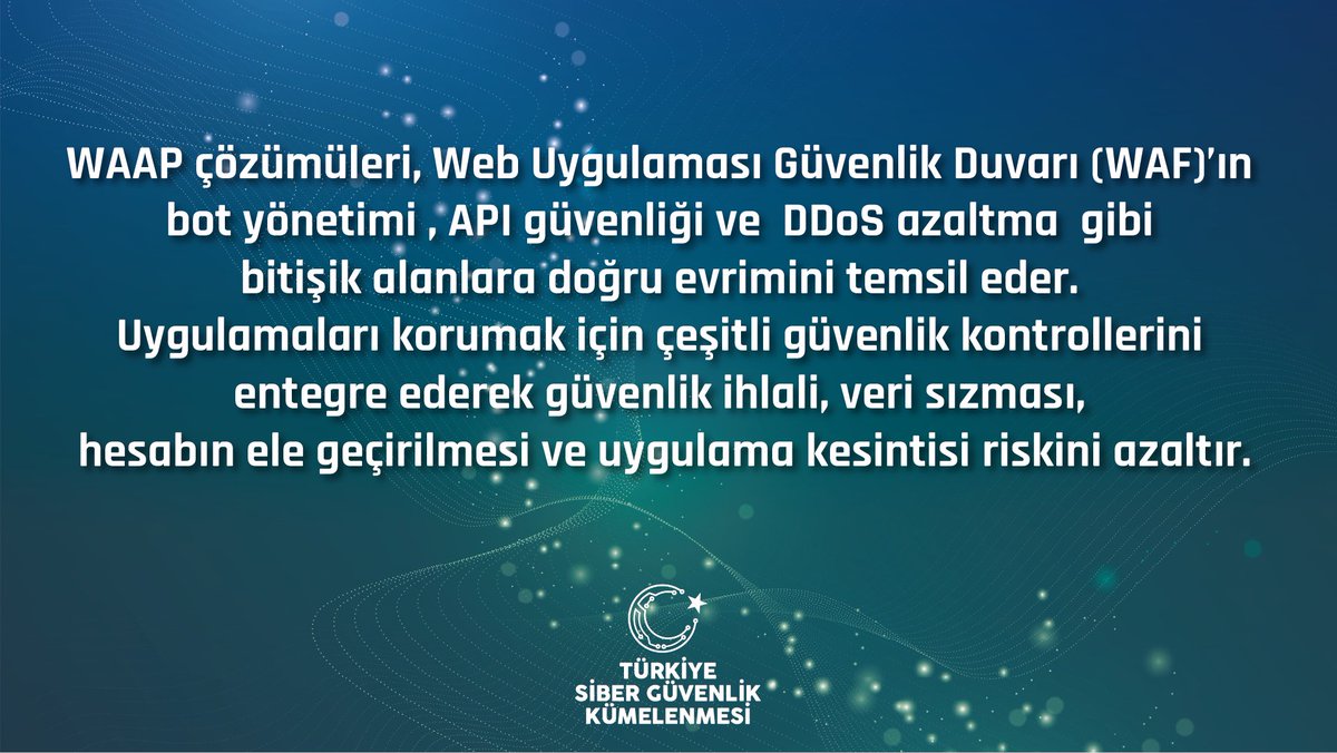 📢WAAP Nedir? - Web Uygulaması ve API Koruması (WAAP) #cybersecurity #sibergüvenlik #waap #siberküme