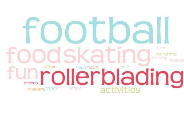 We asked young people who came along to the winter Twilight Sports to describe one thing that they really liked about the Friday evening sessions , 32 responded : @falkirkwheelers @sfcwitc @FELScotland @fire_scot @PSOSFalkirk @Thillhub @TNLComFundScot