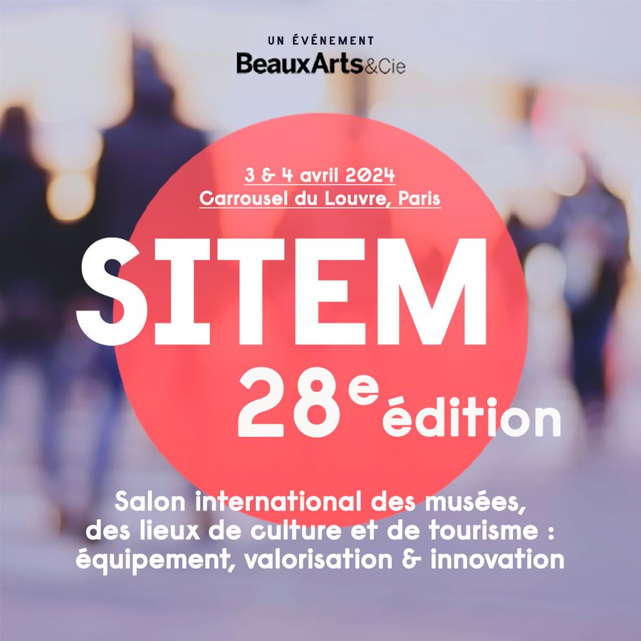 Le #Master Médiation du Patrimoine et de l'Exposition de la #SorbonneNouvelle sera présent au @salonsitem les 3 et 4 avril 2024 ! 📌​Rendez-vous au Carrousel du Louvre Stand A25 ➡️bit.ly/3xoEz4U #museologie #museum #patrimoine #ESR #Enseignementsup #apprentissage