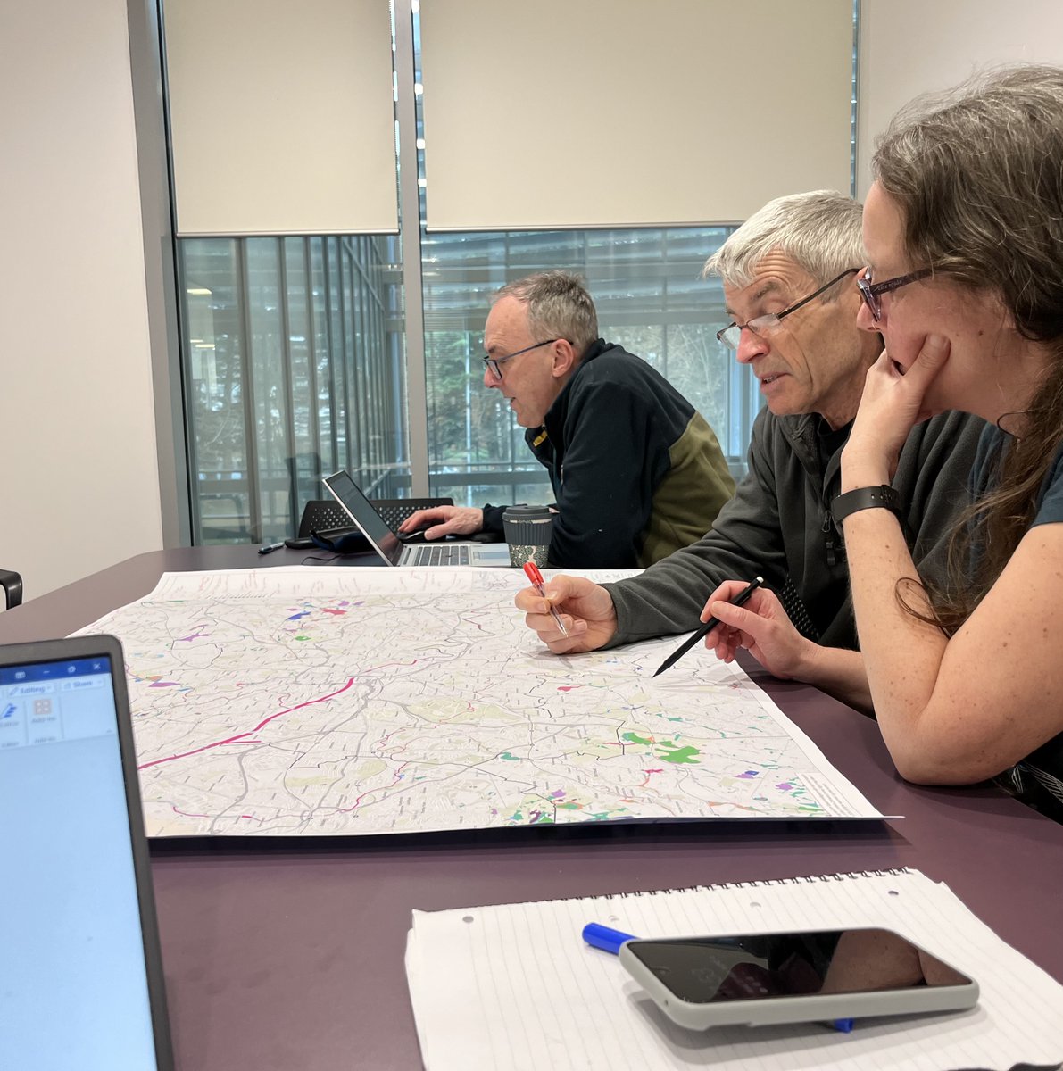 Three local authorities down, five to go! Productive work yesterday with @GlasgowCC  to sensecheck draft @clydewetlands mapping outputs. Once complete the data will underpin strategic wetland #naturenetworks across the @GlasgowCityRgn 💦🌿🦋 @GCVGreenNetwork