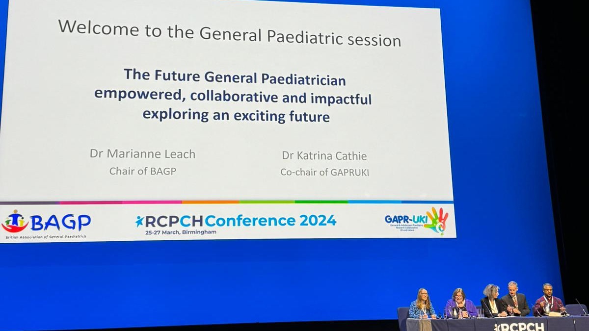 Thank you @drmarianneleach @katrinacathie for and @rcpchtweets for a great joint General Paediatrics session! #RCPCH24 We want to grow our network of paediatricians - join us! @BritPaediatrics bagp.org.uk GAPR-UKI gapruki.org.uk