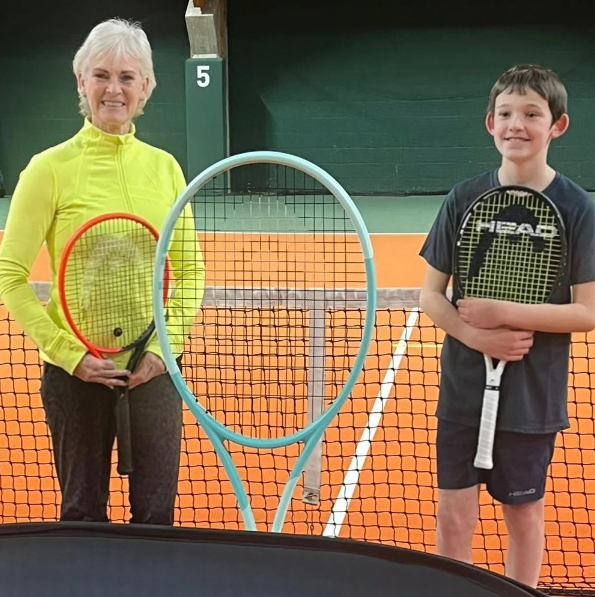 Dylan Young was lucky enough to meet Judy Murray at the Head Training Day this week. Dylan is a Year 6 pupil and Tennis scholar with the Ewell Castle Tennis Academy. #tennisacademy #ewellcastleschool