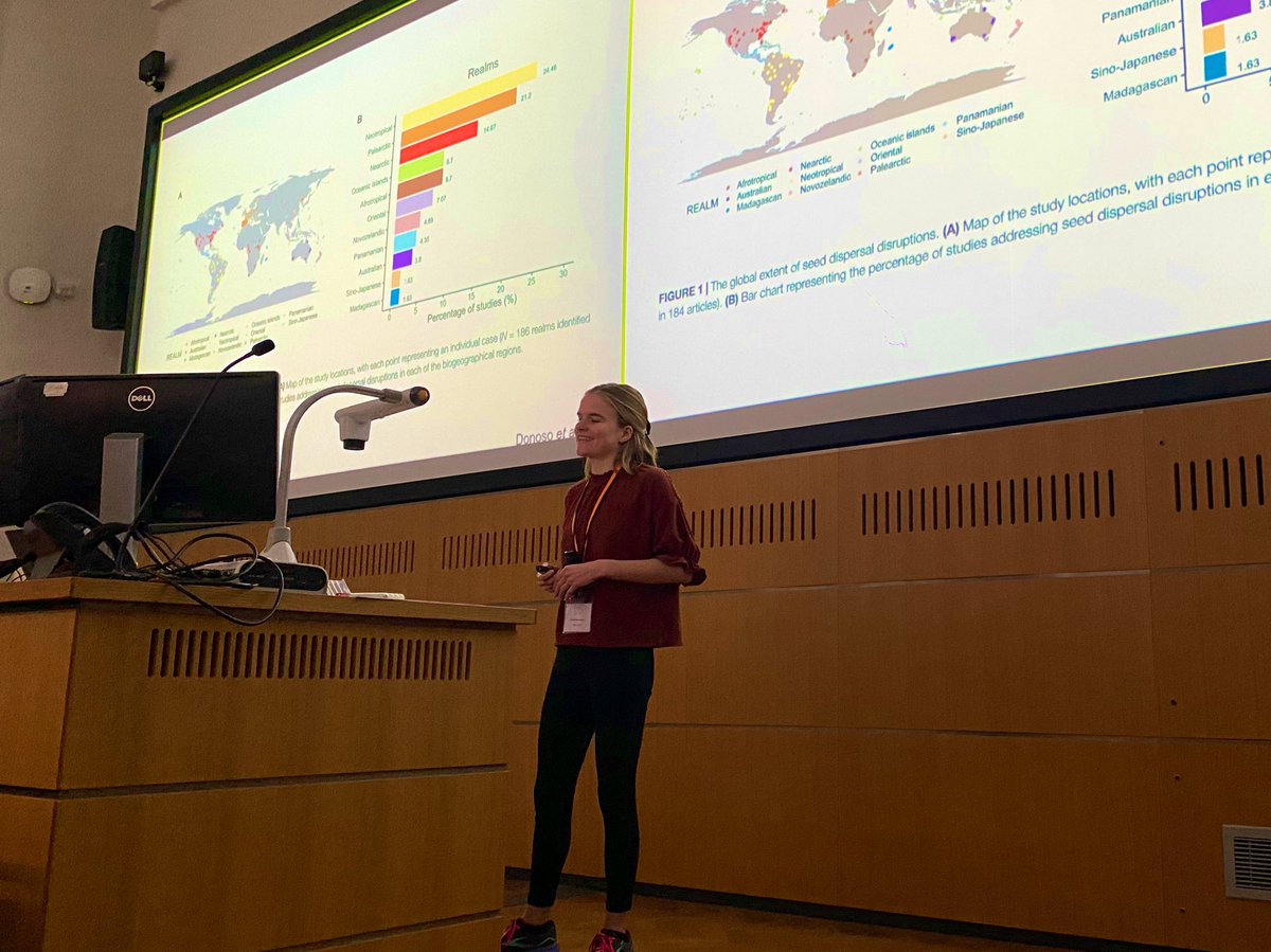 The last day of SCCS has begun! Kicked off by @camilledesisto talking about her work on faunal degradation on above ground biomass storage in #Gabon. Come join us online if you registered!