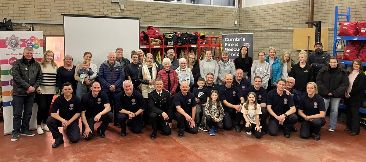 We have shown our gratitude and appreciation for our On-Call crews at @Fire_Kendal and @KeswickFire at special gatherings this week. Certificates of appreciation were presented to the crews to acknowledge their commitment to their station and their communities.