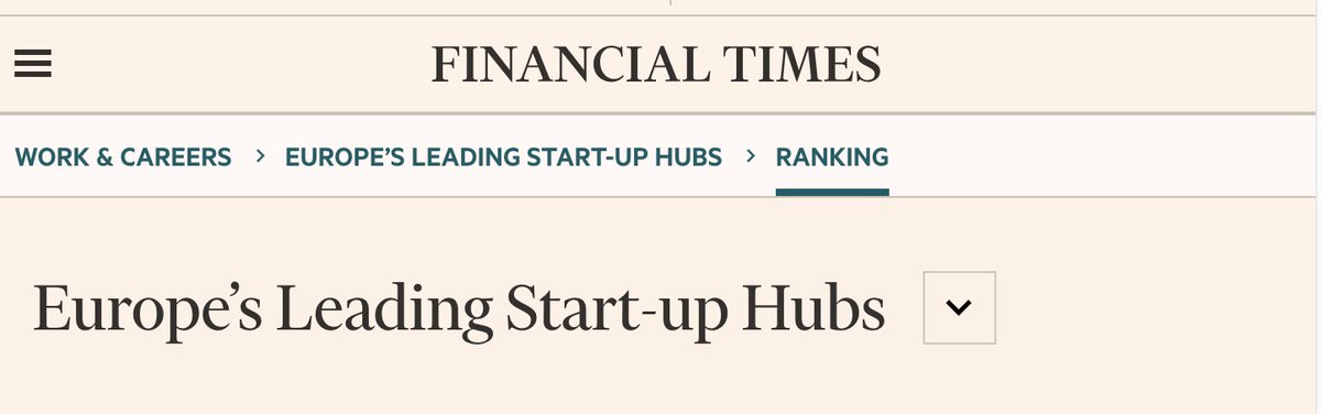 NEOMA Business School (@neomabs) on Twitter photo đLa premiĂšre Ă©dition du classement "Europeâs Leading Start-up Hubs" du <a href="/ft/">Financial Times</a> classe nos incubateurs au 2nd rang des hubs français et 39Ăšme rang europĂ©en.
Bravo aux équipes pour cette belle reconnaissance ! <a href="/dgallot/">Denis Gallot</a>
rankings.ft.com/incubator-acce⊠đLa premiĂšre Ă©dition du classement "Europeâs Leading Start-up Hubs" du <a href="/ft/">Financial Times</a> classe nos incubateurs au 2nd rang des hubs français et 39Ăšme rang europĂ©en.
Bravo aux équipes pour cette belle reconnaissance ! <a href="/dgallot/">Denis Gallot</a>
rankings.ft.com/incubator-acceâŠ