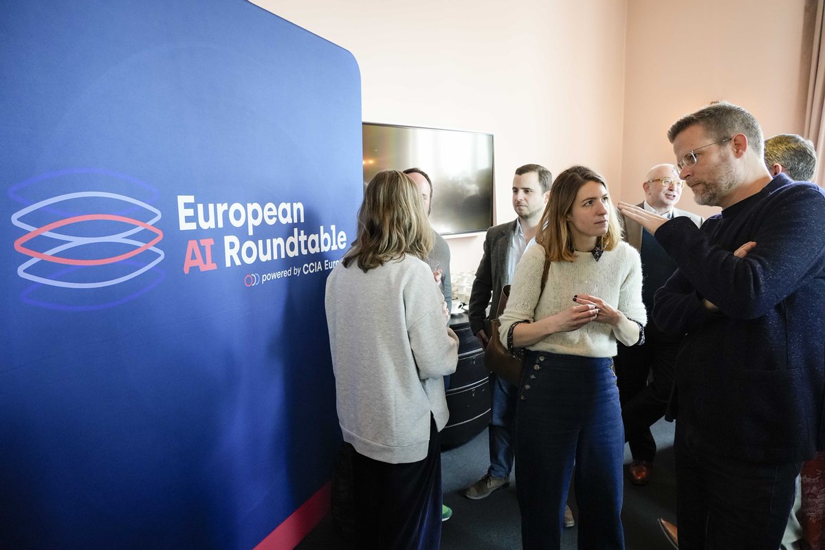 Yesterday, we hosted the inaugural edition of the #EuropeanAIroundtable in Brussels. 💬 'CCIA Europe is thrilled to be helping to bring sectors together and find common solutions in this crucial #AI discussion.' 📷 Full photo album on our website: ccianet.org/news/2024/03/i…