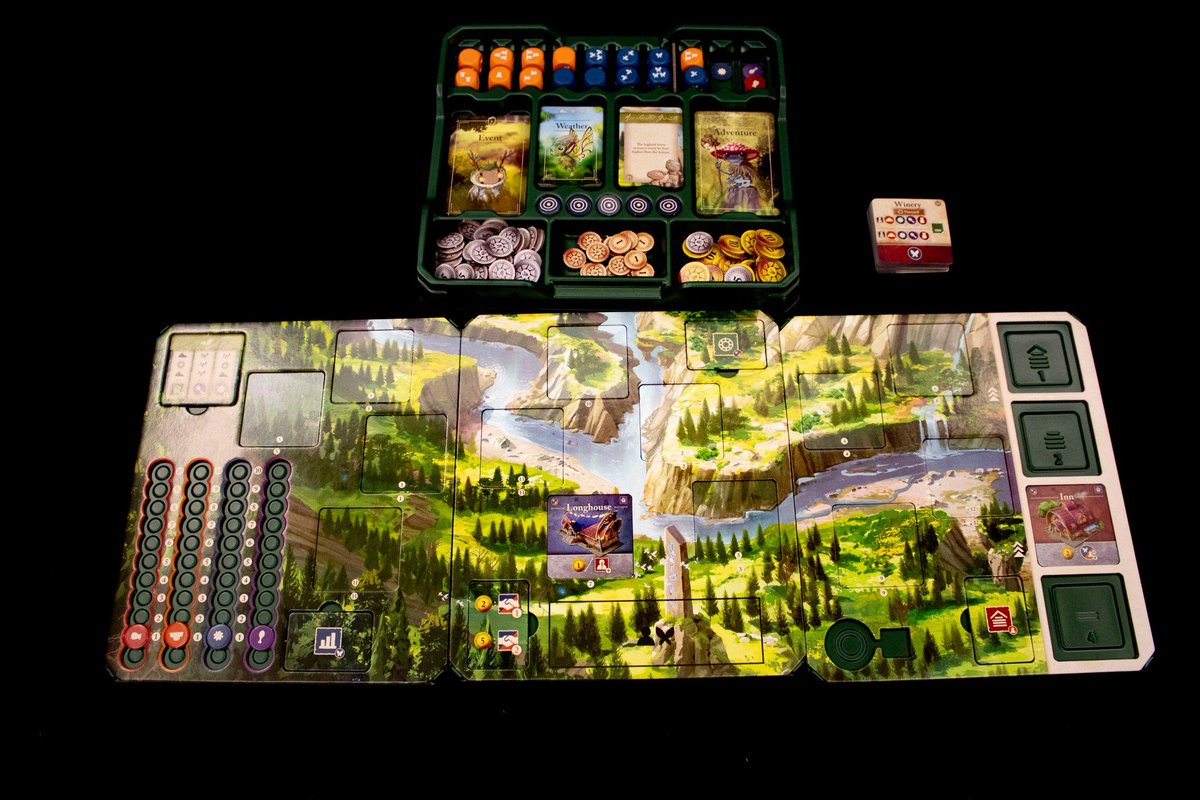 longpackgames's tweet photo. 🍃The stunning beauty of Mythwind by @MythwindGame

📸Created by @3minboardgames
#longpackgames #boardgames #tabletopgames #manufacturing #tabletop #boardgamegeek #bgg #boardgameaddict #familyfun #kickstarter #crowdfunding #Crafter #Farmer #Merchant #Ranger #asymmetric https://t.co/mOpfHevaZb