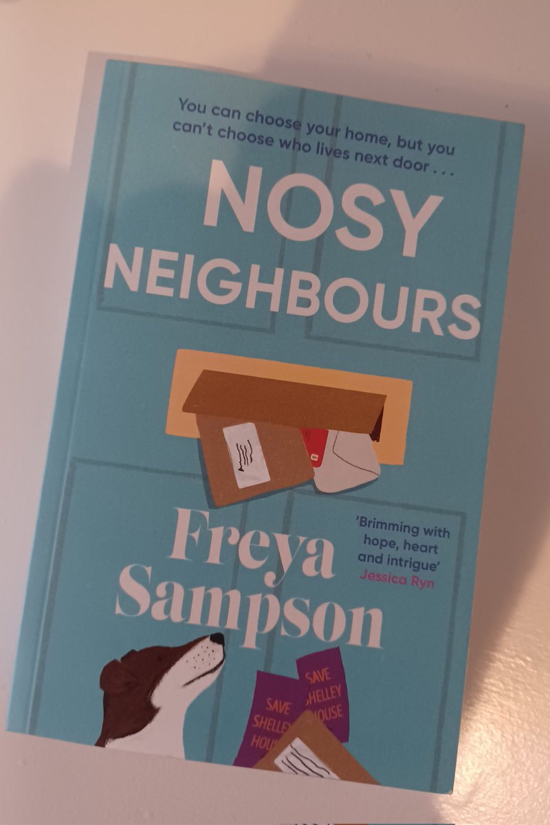 Happy publication day @SampsonF Loved  #NosyNeighbours - an inspiring, heart-warming read that kept me gripped until the last page 🎉🎉