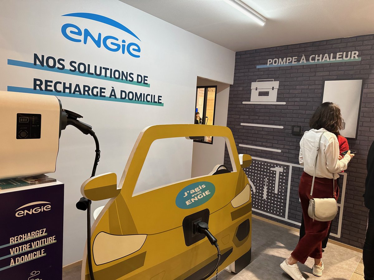 🔴 En direct de la #MKN24 ! Nos équipes vous attendent à la maison ENGIE🏠 Venez nous rendre visite pour y découvrir nos solutions connectées : ➡️ Suivez votre consommation avec Ma conso+ ➡️ Pilotez votre chauffage à distance avec #MonPilotageElec #JAgisAvecENGIE