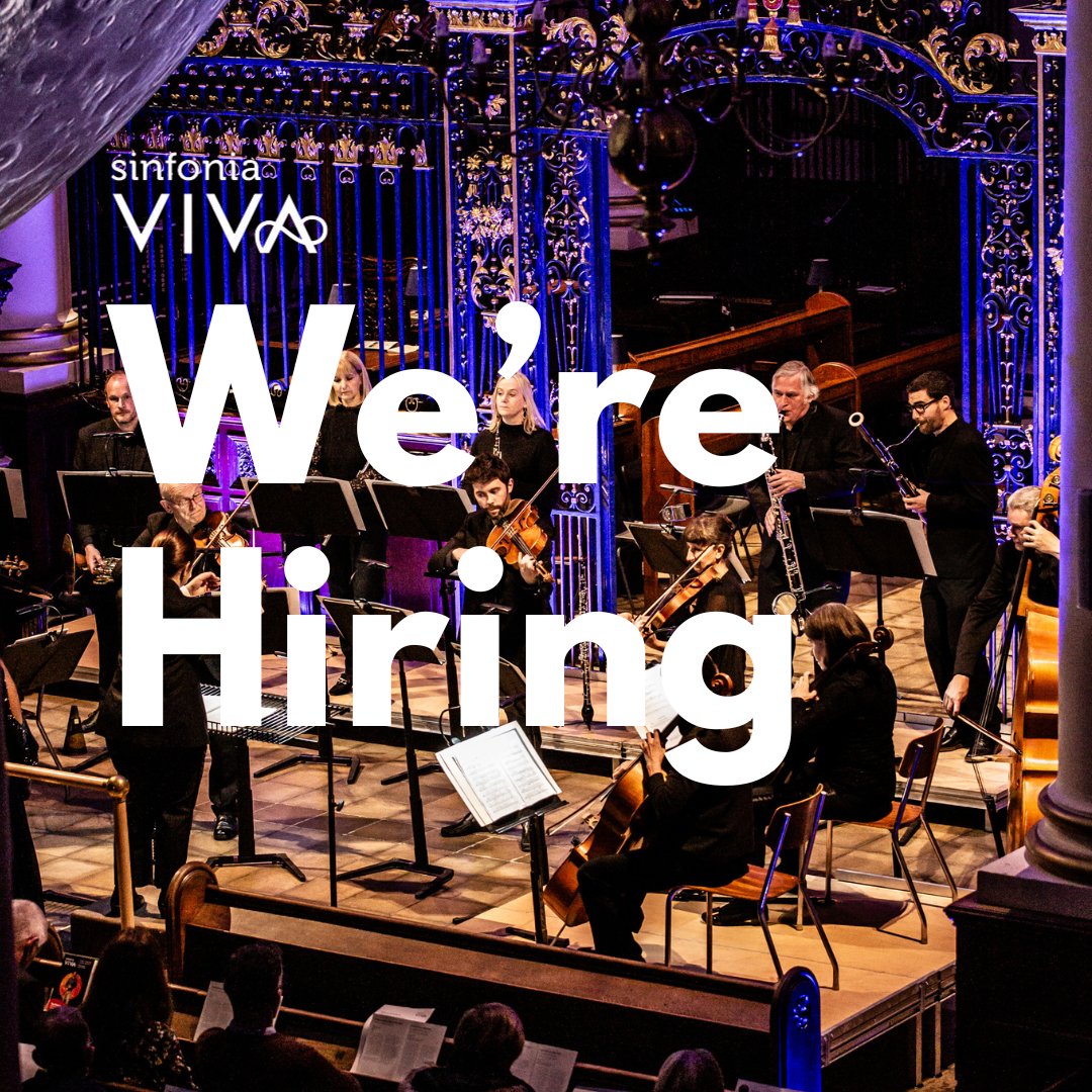 sinfoniavivauk's tweet image. Join Our Team! *Head of Creative Programmes* We are recruiting for a new team member to lead on the development and successful delivery of all aspects of Sinfonia Viva’s creative programmes within community, education, health, and care settings. sinfoniaviva.co.uk/Pages/Category…