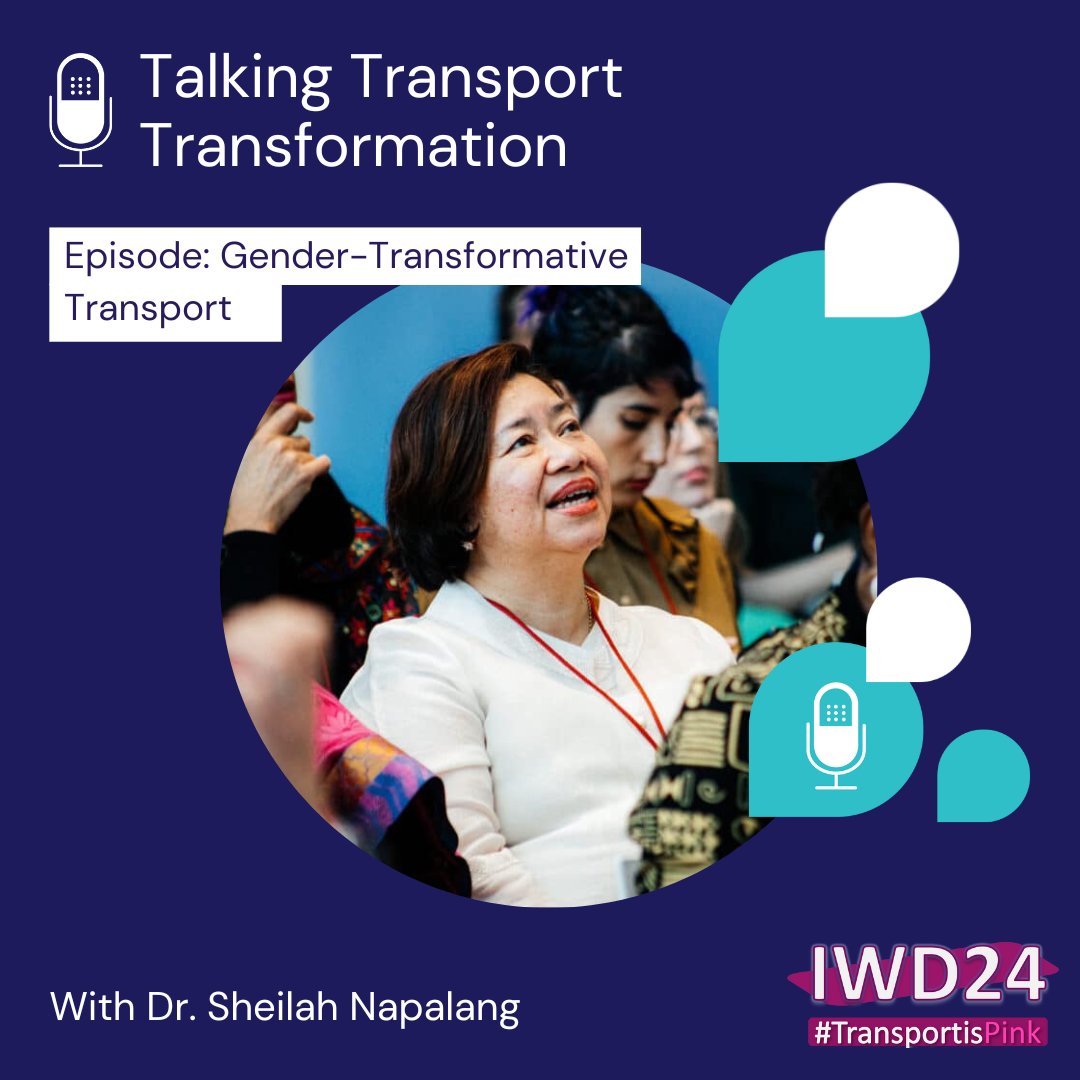 ♀️🎙️In commemoration of #IWD24, @WomenMoveAsia teamed up with @TUMInitiative to host a podcast episode on #gender-transformative #transport 🌟Discover invaluable insights, sparking a crucial ongoing dialogue on gender beyond just this month 💚Tune in now➡️bit.ly/3VxEXs9
