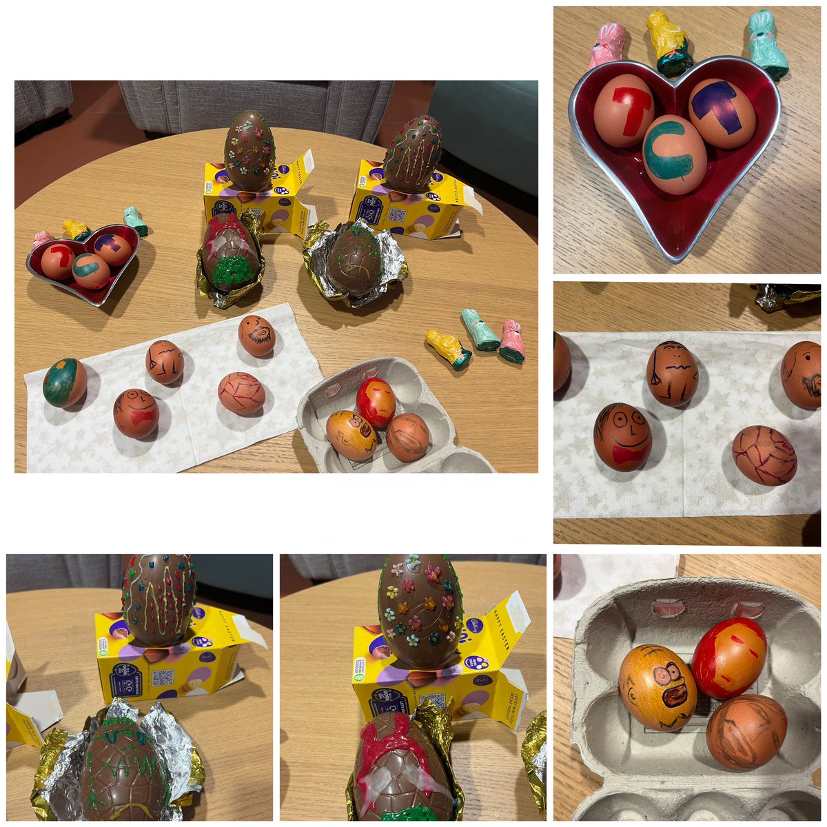 AmandaCopland's tweet photo. Lots of fun at our Easter themed peer group meeting last night. @TeenageCancer  @ClanNow @NHSGrampian https://t.co/1IEEbCxFwV