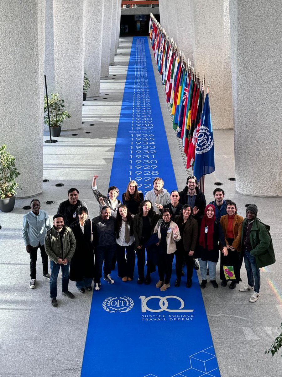 Students of the “#Labour Policies and #Globalisation” MA programme attended a 2-day workshop with @ILOACTRAV at the @ilo headquarters in Geneva, culminating in the GLU 20-year celebration. ℹ️ MA programme: global-labour-university.org/studying/maste… ℹ️ 20th anniversary: global-labour-university.org/2024-the-20th-…