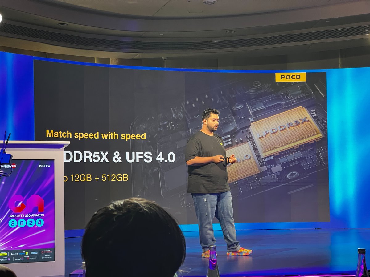 POCO is sharing all about the POCO X6 Pro at the NDTV #Gadgets360Awards! Find out what sets it apart. Get the scoop here: youtube.com/watch?v=7S2co6…