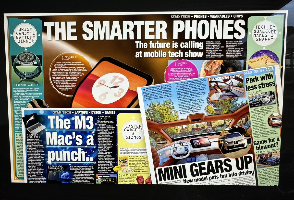 Another 8-page pullout hits the shops - this month it’s all about MWC, the latest laptops, cool cars and new ways to spring clean