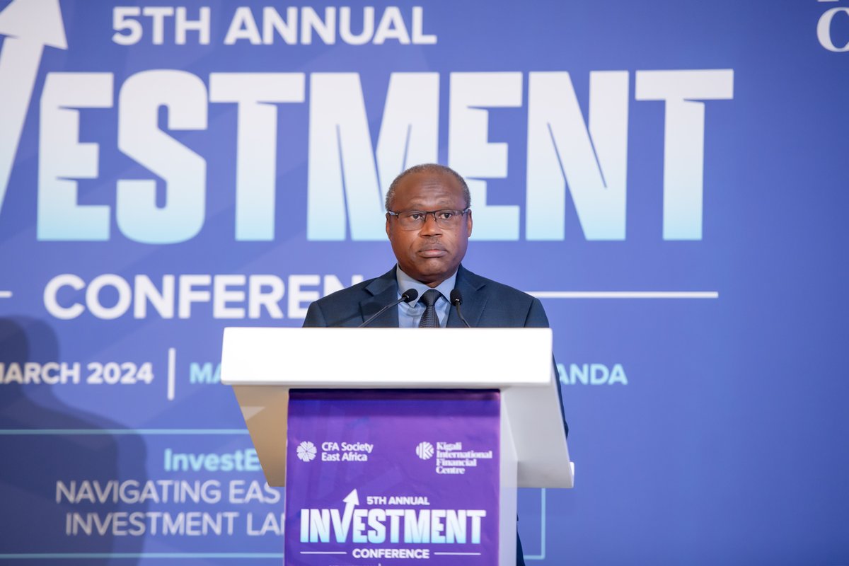 In his keynote address, Hon. @undagijimana remarked: “The theme of this year's conference resonates deeply with Rwanda’s broader economic vision which articulates the importance of leveraging regional and global partnerships to maximize the impact of investments in our economy.”