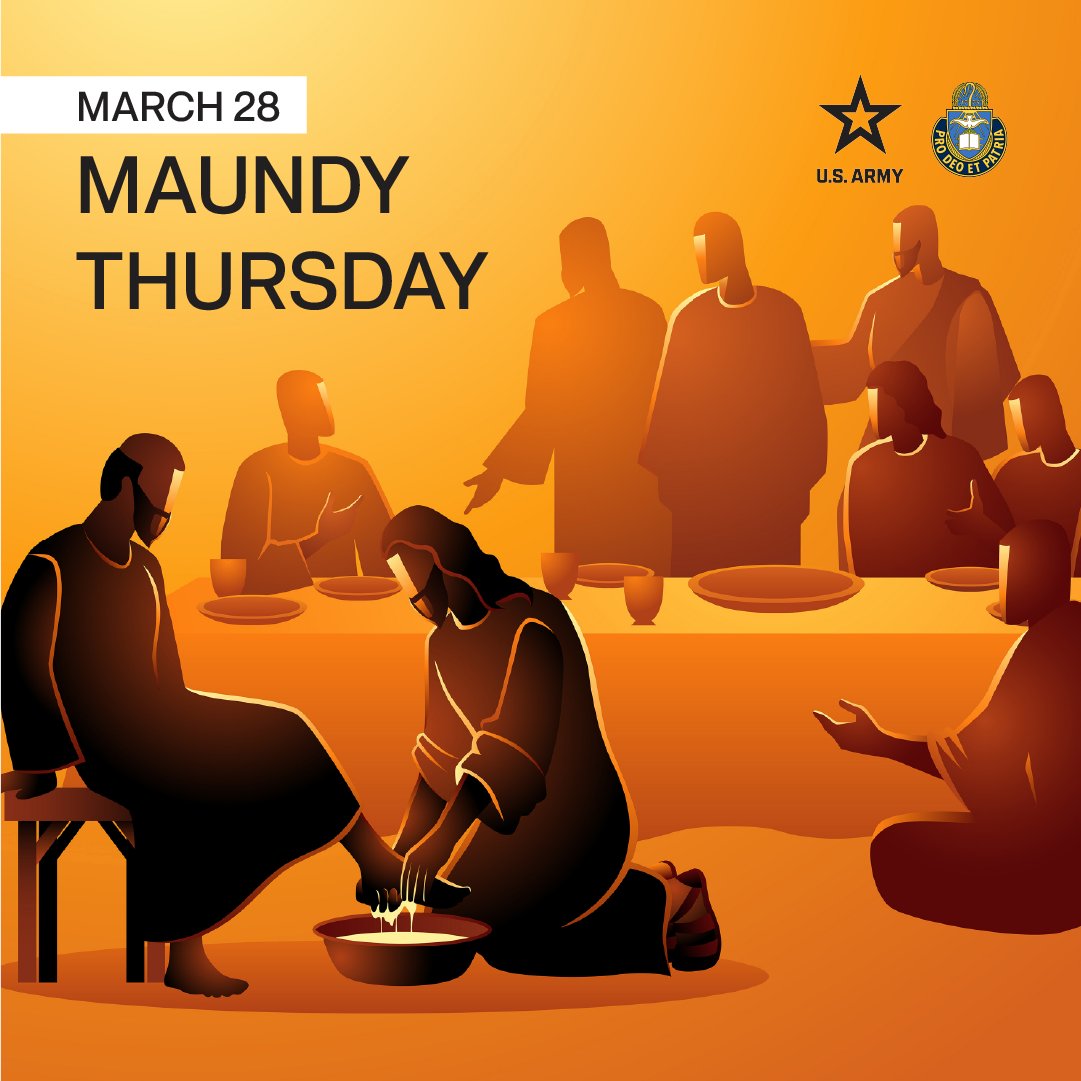 Today is Maundy Thursday, which commemorates the Last Supper where Jesus washed the feet of his disciples, teaching humility and service. May this day remind us of the importance of compassion and selflessness in our lives. #MaundyThursday | #LiveTheCall | #HolyWeek