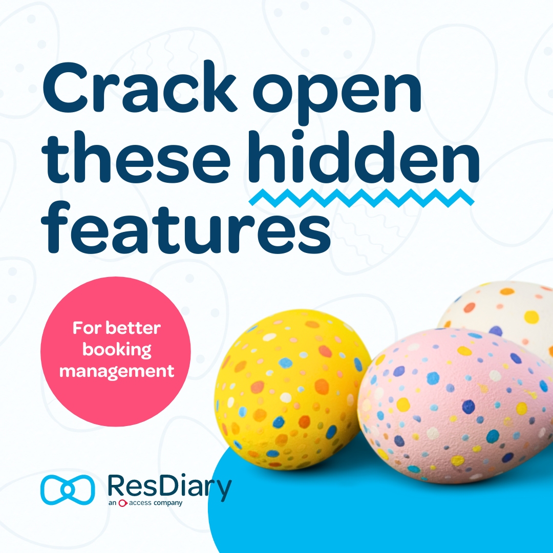 🐣 Did you miss out on our CRACKING post earlier in the week? No worries, you can still find out all about the best hidden gems in the ResDiary system that will make managing table bookings even easier! eu1.hubs.ly/H08fSPd0 #EasterEggs #HospitalityTech
