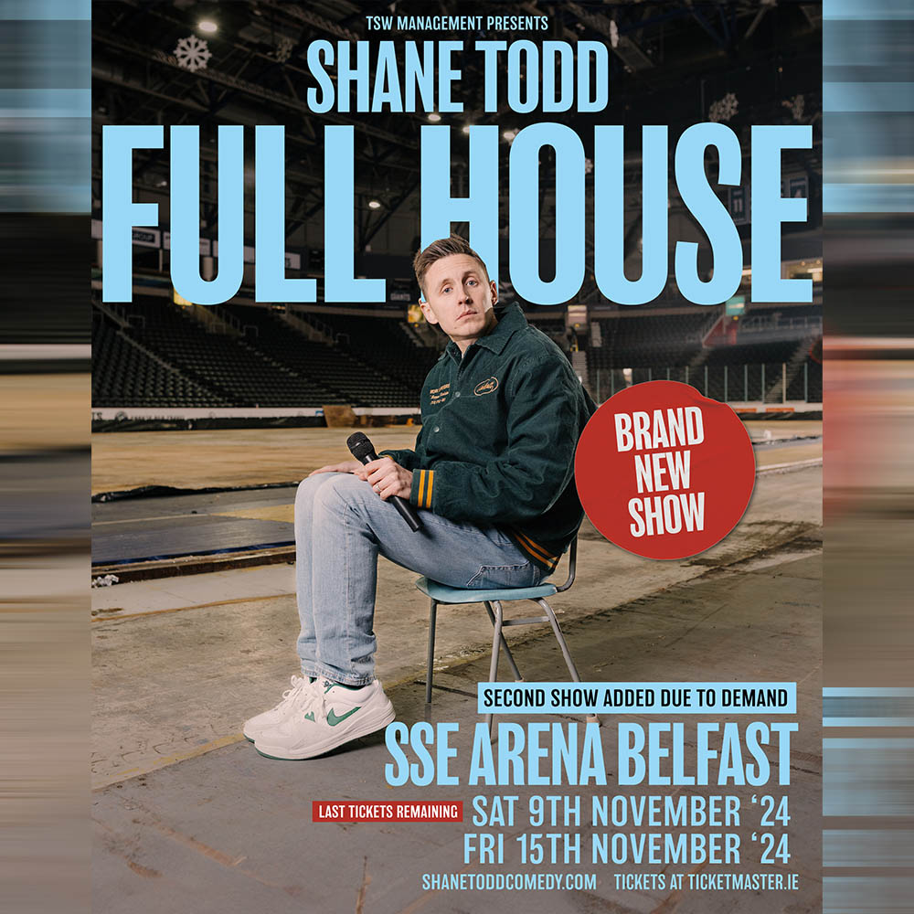 📢 ON SALE NOW! Get your tickets to see @shanetodd at The SSE Arena, Belfast on 15 November 2024! 🎫 Don’t miss the (self titled) prince of comedy and get your tickets TODAY: bit.ly/ShaneTodd2024TW